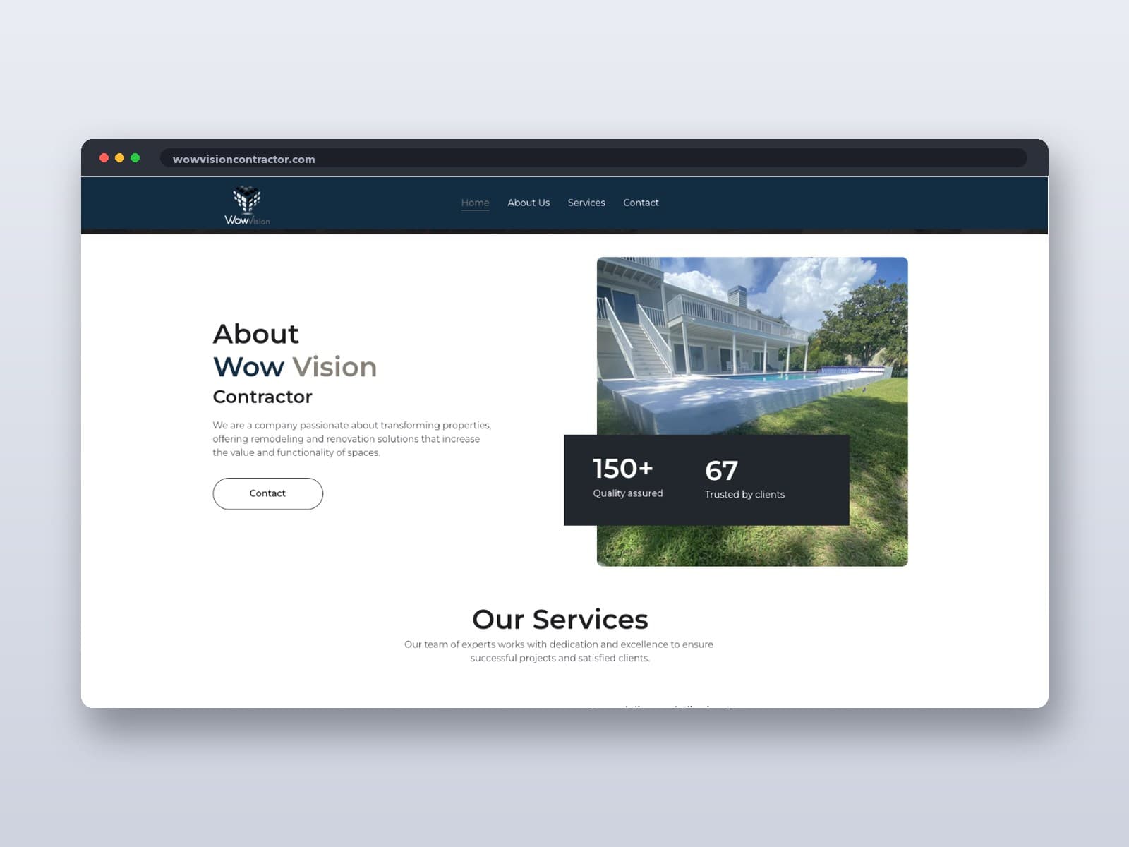 Wow Vision Contractor