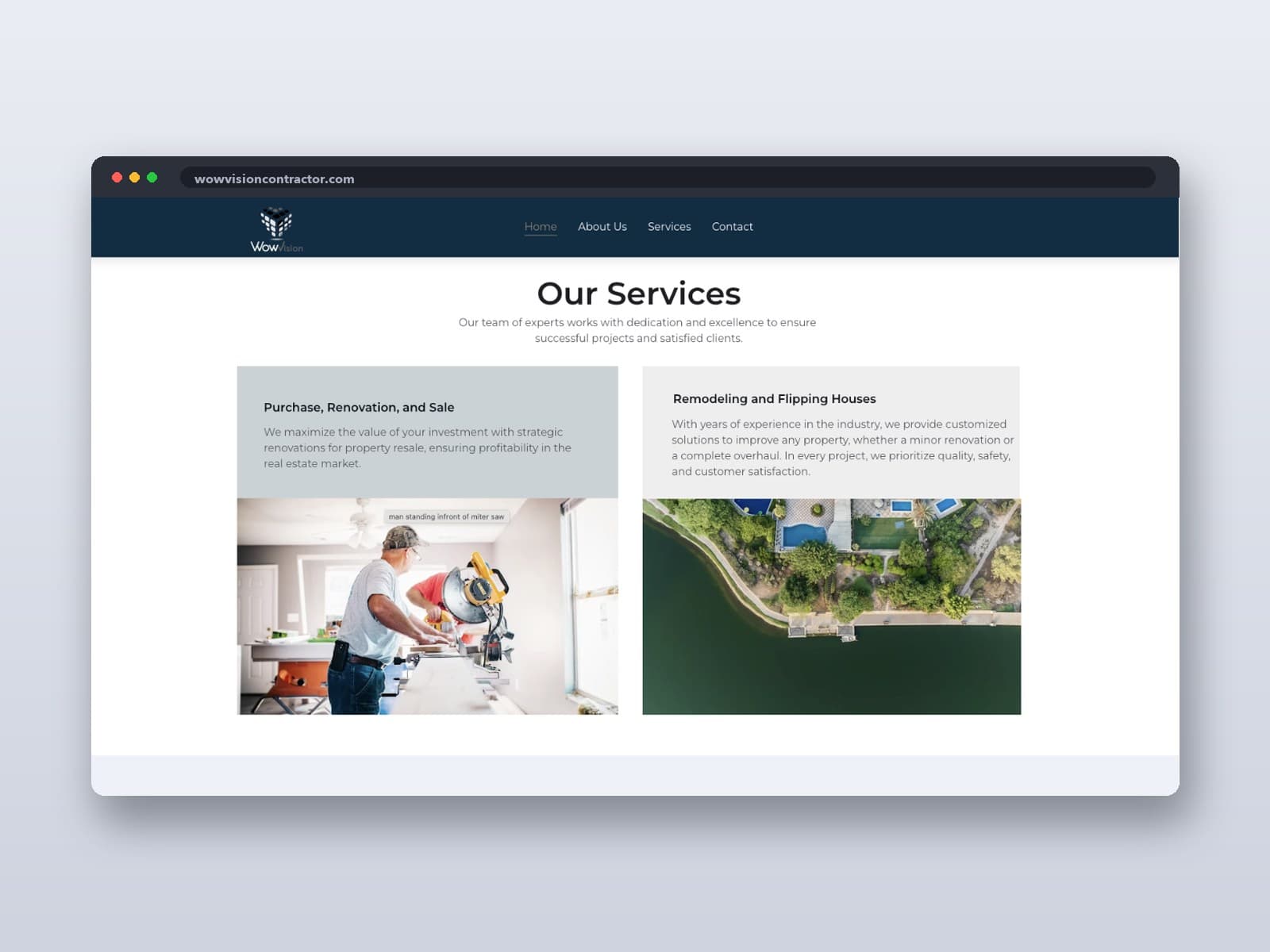 Wow Vision Contractor