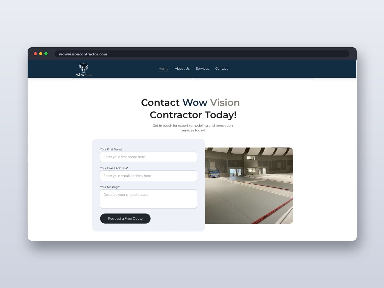 Wow Vision Contractor